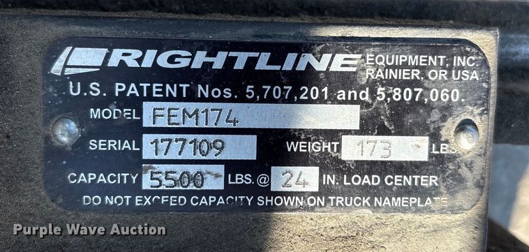 image for item EC8098 2017 UniCarriers PF50 forklift