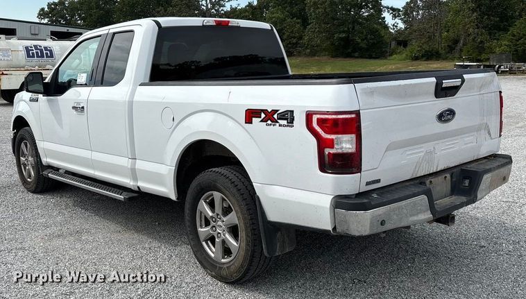 image for item ED2222 2019 Ford F150 SuperCab pickup truck