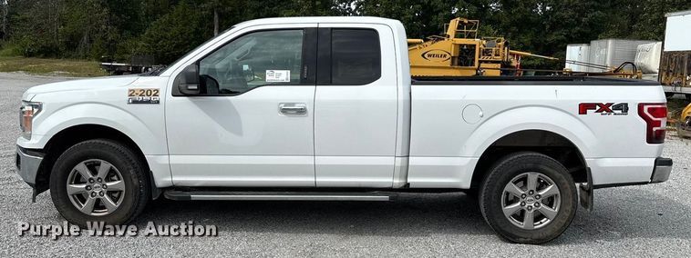 image for item ED2222 2019 Ford F150 SuperCab pickup truck