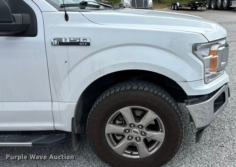 image for item ED2222 2019 Ford F150 SuperCab pickup truck