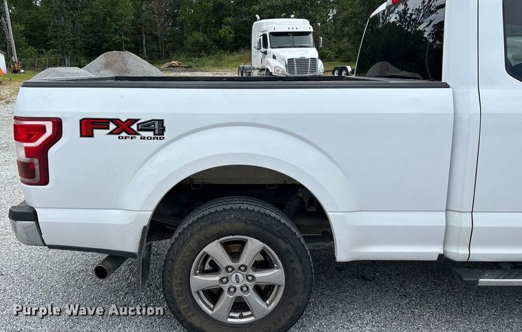 image for item ED2222 2019 Ford F150 SuperCab pickup truck