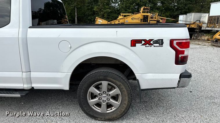 image for item ED2222 2019 Ford F150 SuperCab pickup truck