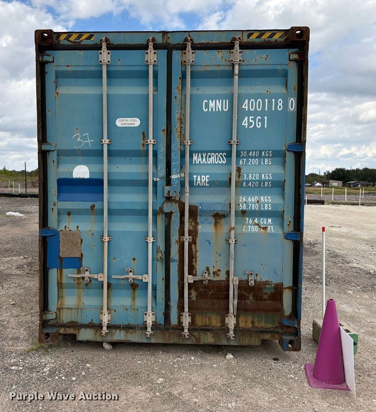 image for item ED4988 CIMC 1AAA-S128C45 shipping container