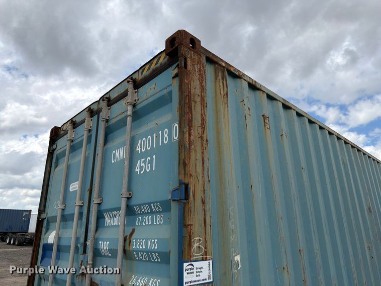 image for item ED4988 CIMC 1AAA-S128C45 shipping container