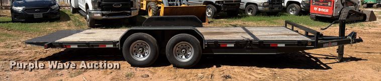 image for item ED5935 2024 Double A 8321T7K tilt deck utility trailer