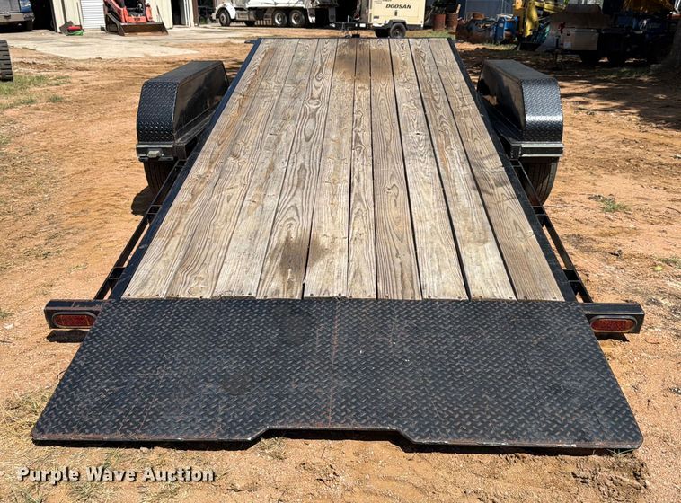 image for item ED5935 2024 Double A 8321T7K tilt deck utility trailer