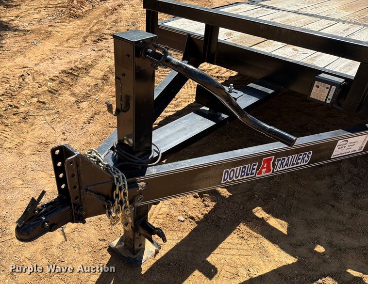 image for item ED5935 2024 Double A 8321T7K tilt deck utility trailer