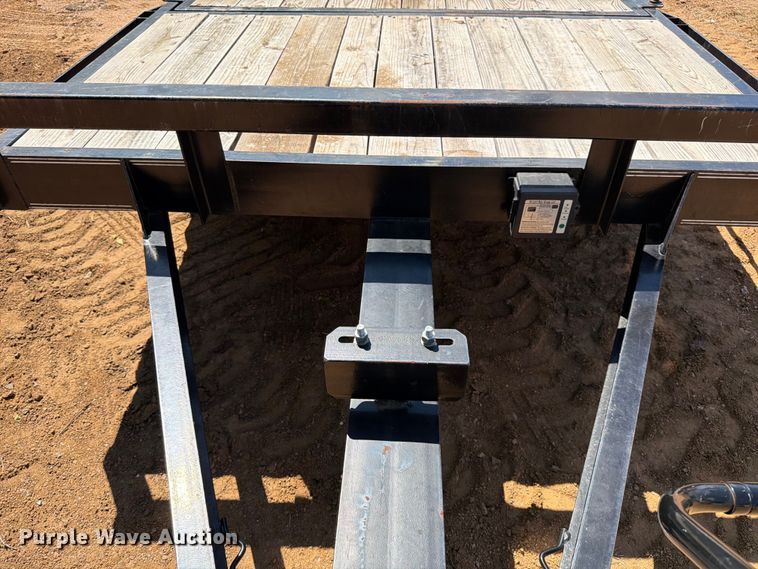 image for item ED5935 2024 Double A 8321T7K tilt deck utility trailer