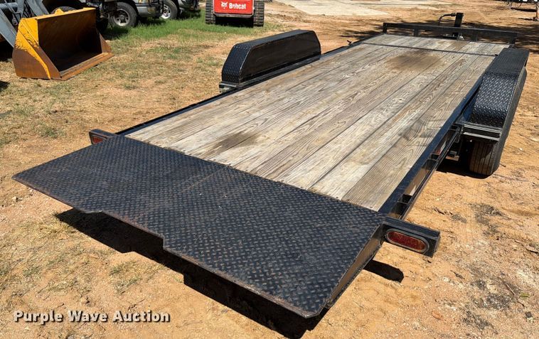 image for item ED5935 2024 Double A 8321T7K tilt deck utility trailer