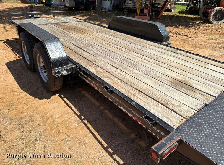 image for item ED5935 2024 Double A 8321T7K tilt deck utility trailer