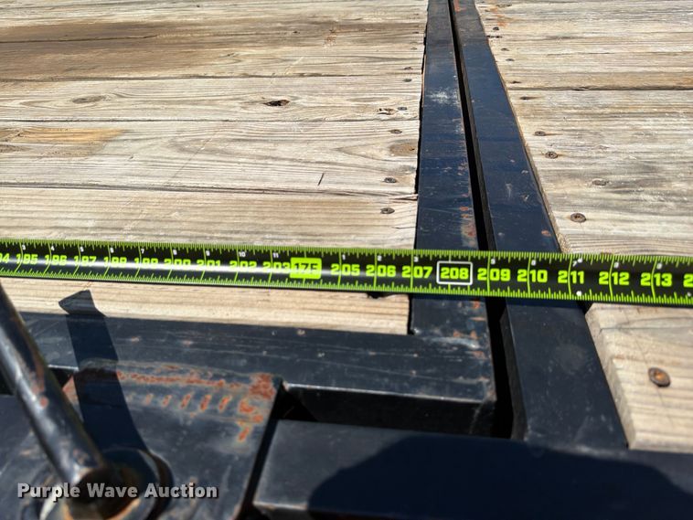 image for item ED5935 2024 Double A 8321T7K tilt deck utility trailer