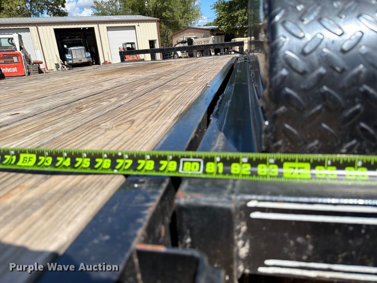 image for item ED5935 2024 Double A 8321T7K tilt deck utility trailer