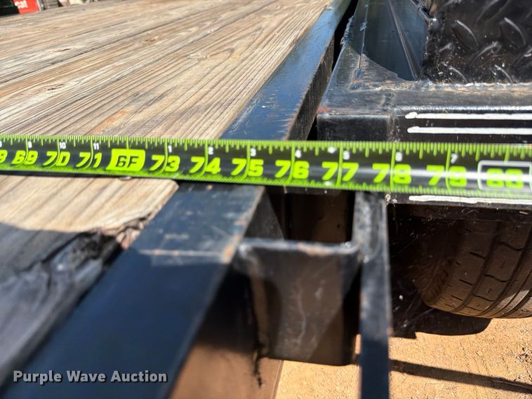 image for item ED5935 2024 Double A 8321T7K tilt deck utility trailer