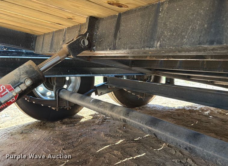image for item ED5935 2024 Double A 8321T7K tilt deck utility trailer