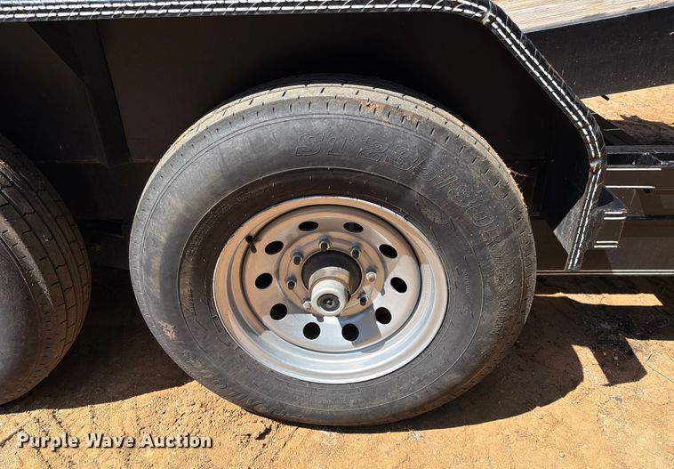 image for item ED5935 2024 Double A 8321T7K tilt deck utility trailer