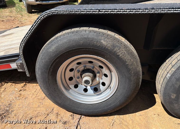 image for item ED5935 2024 Double A 8321T7K tilt deck utility trailer