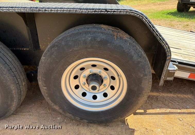 image for item ED5935 2024 Double A 8321T7K tilt deck utility trailer