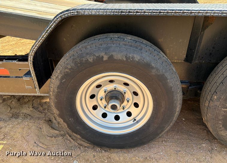 image for item ED5935 2024 Double A 8321T7K tilt deck utility trailer