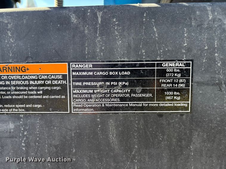 image for item EE4230 2016 Polaris General 1000 DOHC utility vehicle