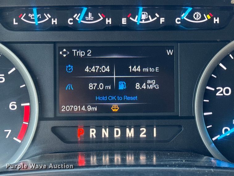 image for item EF2213 2017 Ford F-250 SuperCab pickup truck