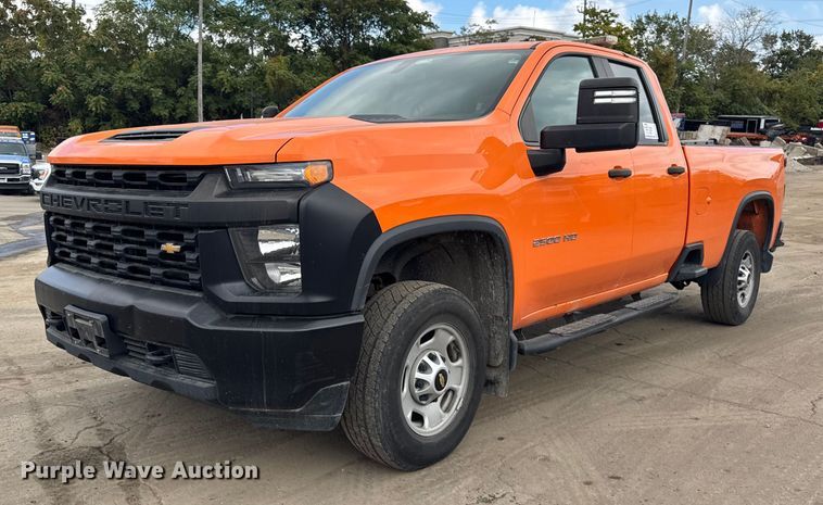 image for item EF2222 2020 Chevrolet Silverado 2500HD Double Cab pickup truck