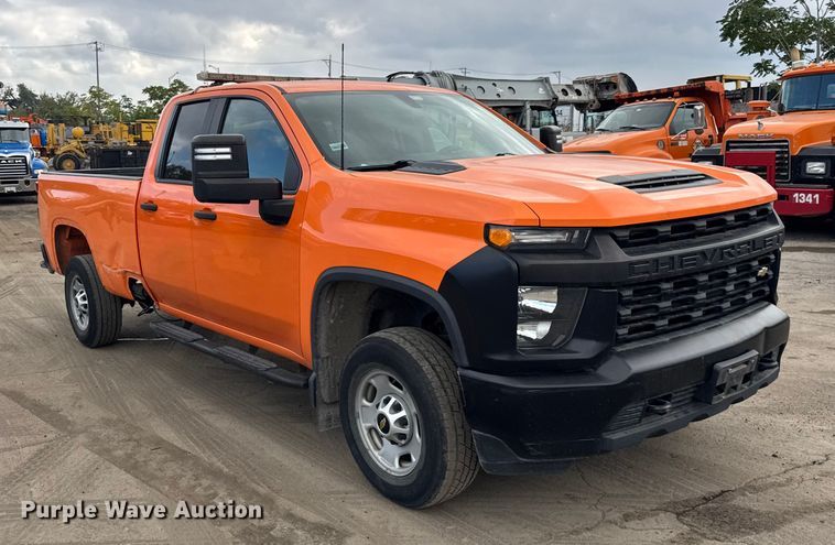 image for item EF2222 2020 Chevrolet Silverado 2500HD Double Cab pickup truck