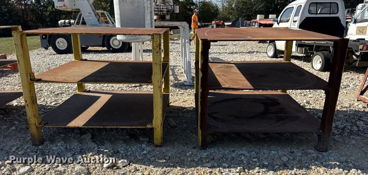 image for item EF2250 (2) welding tables