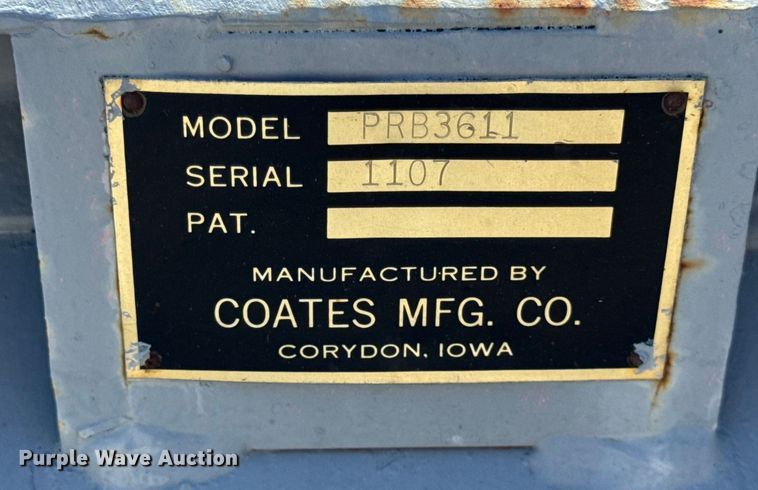 image for item EF2256 Coates PRB3611 snowplow