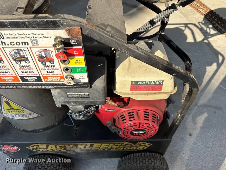 image for item EF2267 Easy kleen Magnum gold 4000 hot pressure washer
