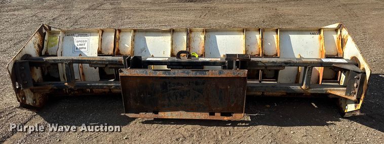 image for item EF2270 Arctic 10FT LD skid steer snow pusher