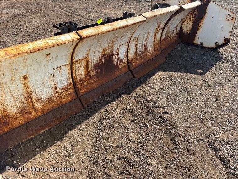 image for item EF2270 Arctic 10FT LD skid steer snow pusher