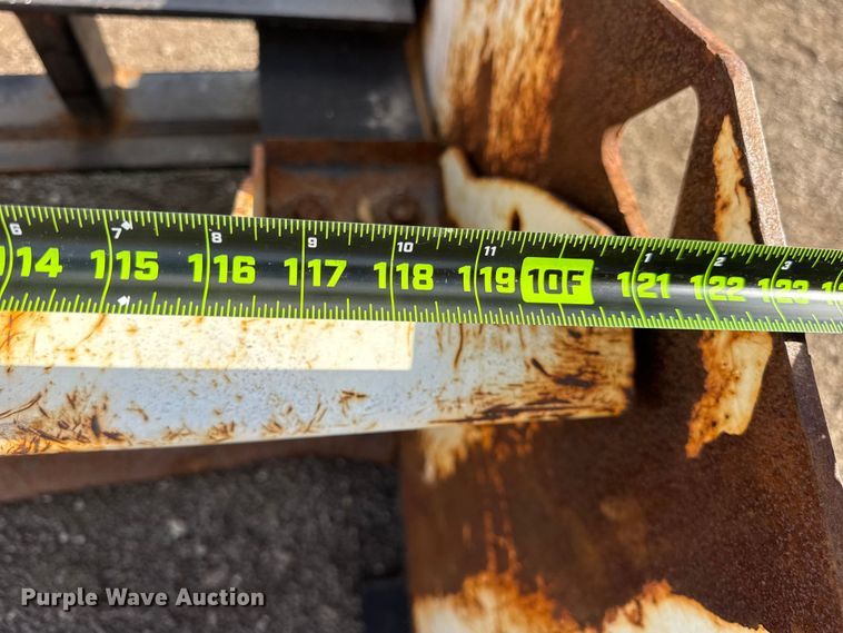 image for item EF2270 Arctic 10FT LD skid steer snow pusher