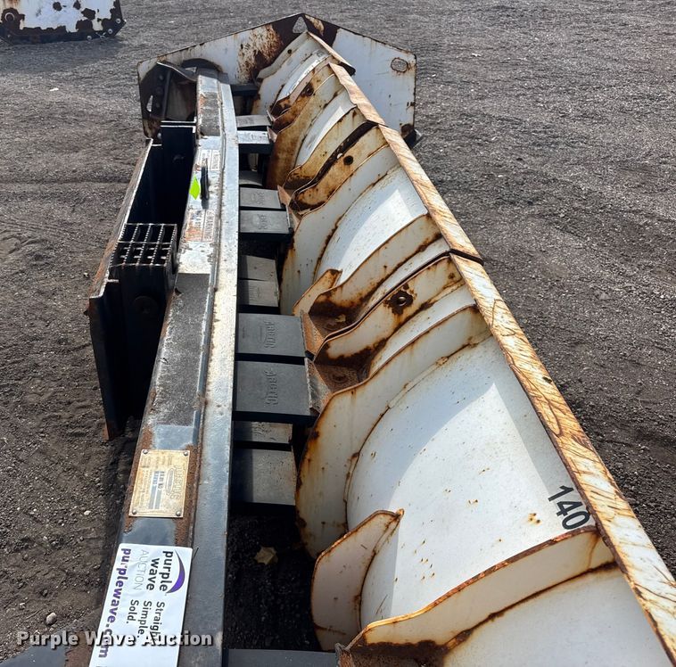 image for item EF2270 Arctic 10FT LD skid steer snow pusher