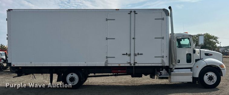 image for item EG1036 2015 Peterbilt  337 delivery truck