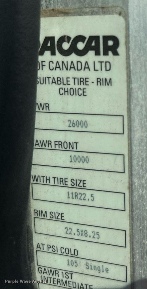 image for item EG1036 2015 Peterbilt  337 delivery truck