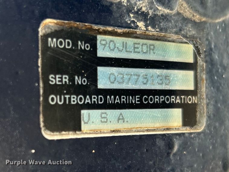 image for item EG1489 1996 Roughneck boat