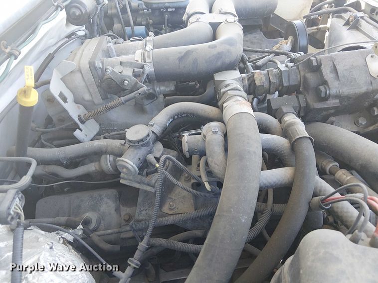 image for item EG1566 1997 Ford F Super Duty scissor lift truck