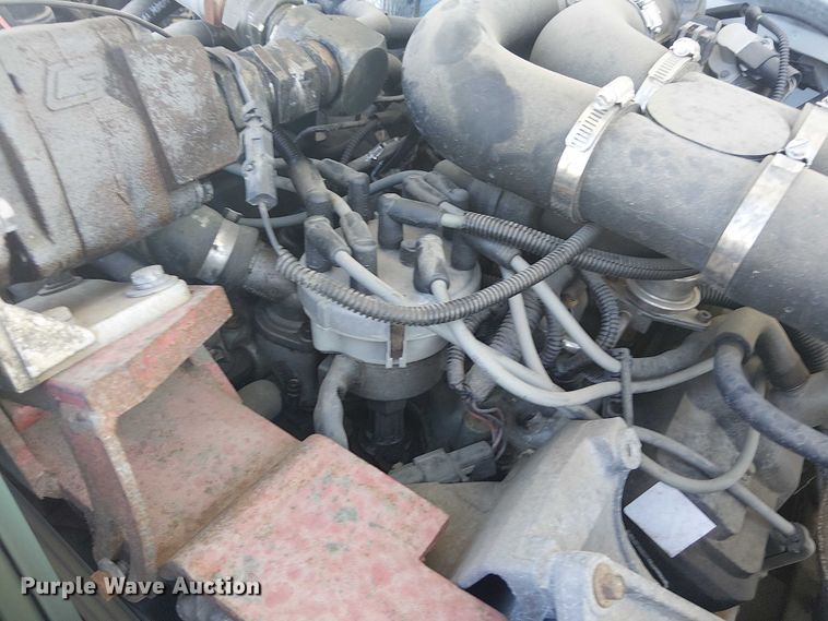 image for item EG1566 1997 Ford F Super Duty scissor lift truck