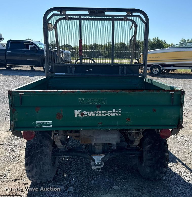 image for item EG5866 2009 Kawasaki Mule 4000 utility vehicle