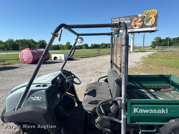 image for item EG5866 2009 Kawasaki Mule 4000 utility vehicle