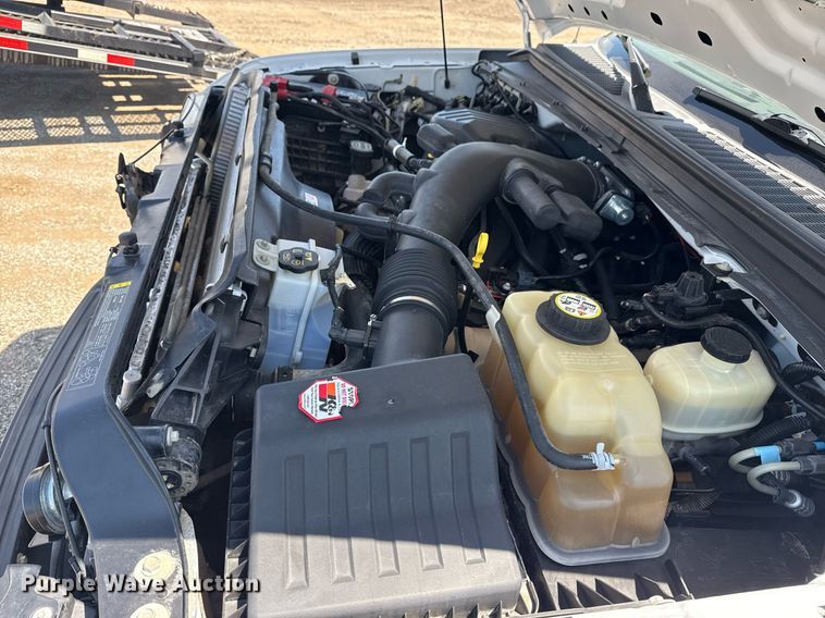 image for item EG6056 2008 Ford F350 Super Duty SuperCab flatbed pickup truck