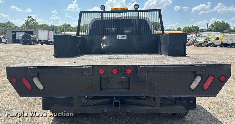 image for item EG6062 2012 Ford F550 Super Duty flatbed pickup truck