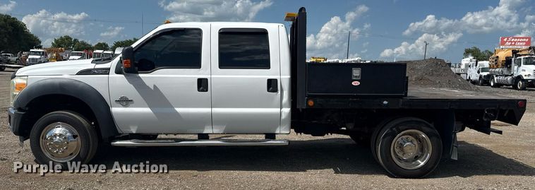 image for item EG6062 2012 Ford F550 Super Duty flatbed pickup truck