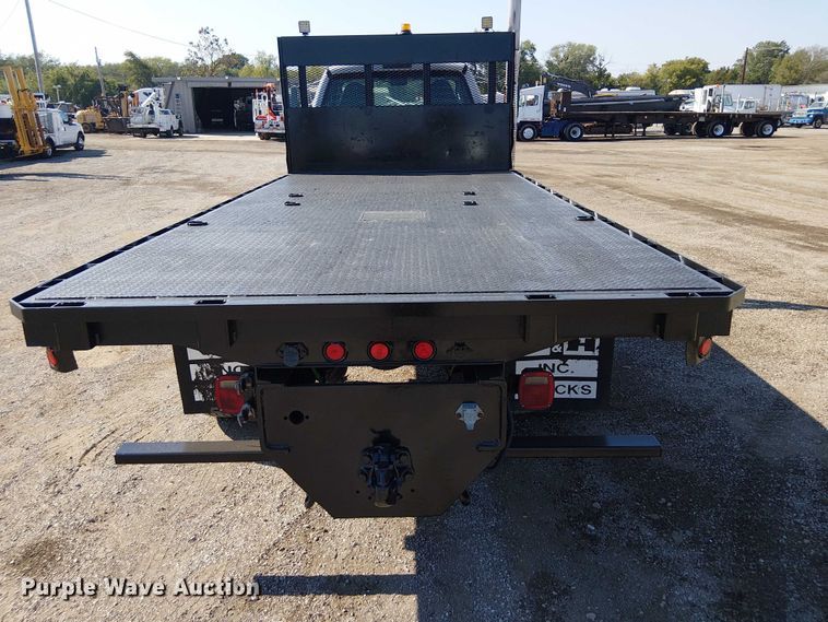 image for item EG8258 2011 Ford F750 Super Duty XL flatbed truck