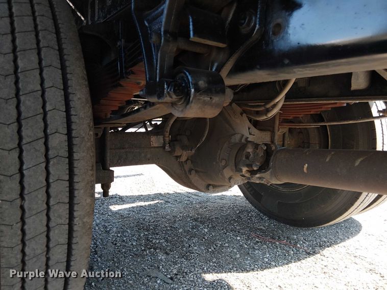 image for item EG8258 2011 Ford F750 Super Duty XL flatbed truck