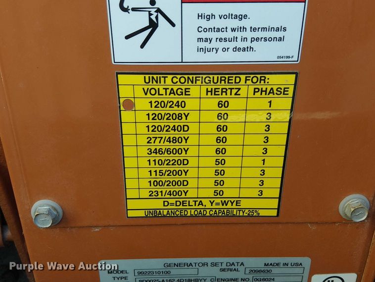 image for item EG8266 2007 Generac 9922310100 generator