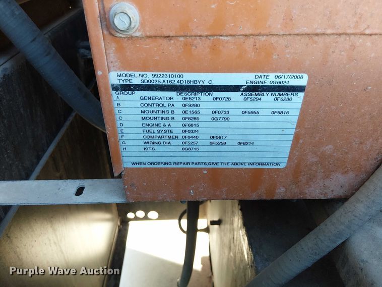 image for item EG8266 2007 Generac 9922310100 generator