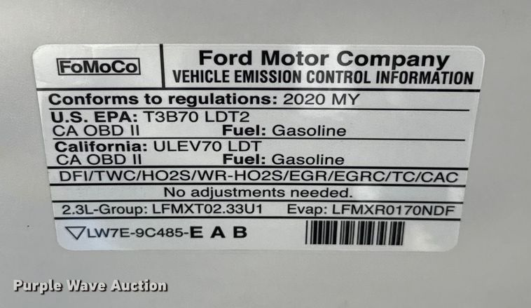 image for item EH4071 2020 Ford Explorer SUV