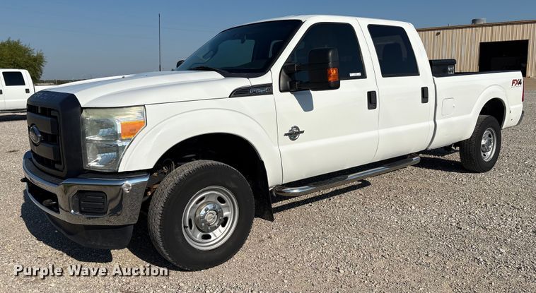 image for item EH4078 2015 Ford F250 Super Duty XL Crew Cab pickup truck