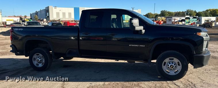 image for item EL0025 2020 Chevrolet Silverado 2500HD Double Cab pickup truck